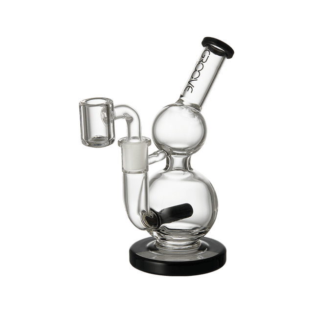 Groove Glass Round Micro Dab Rig - Kings Pipes