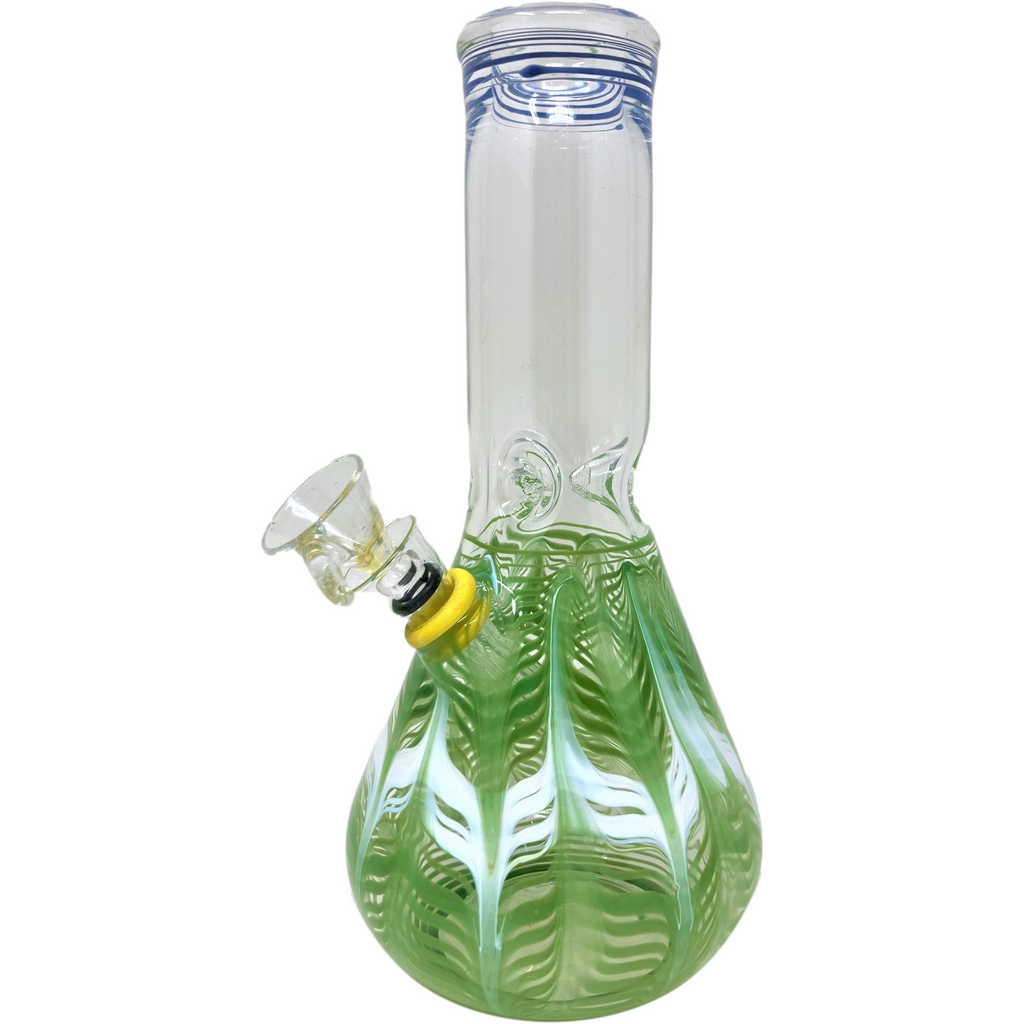 8 Raked Glass Beaker Bong Kings Pipes 